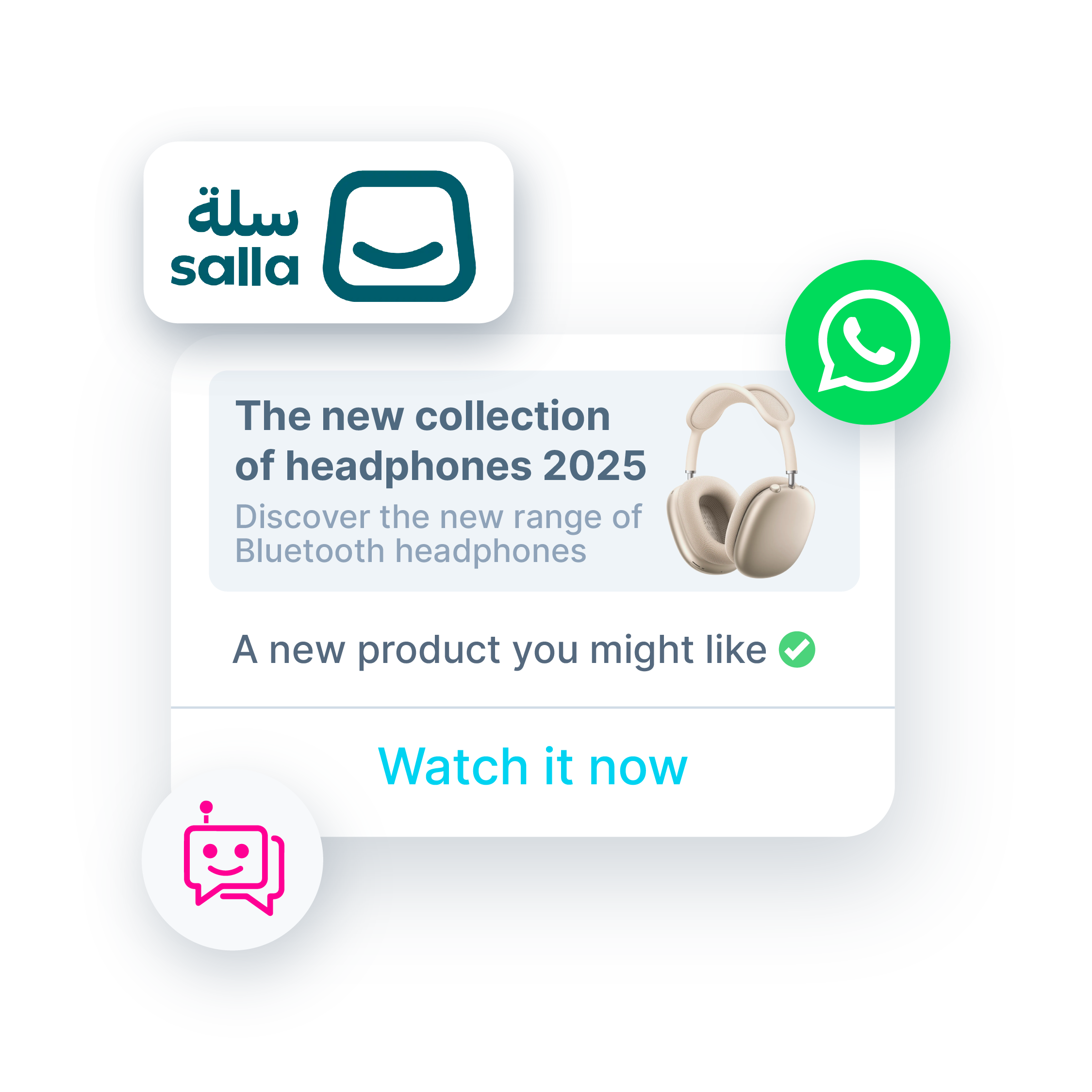 Javna WhatsApp AI Chatbot for Salla - Boost Sales & Free Your Time