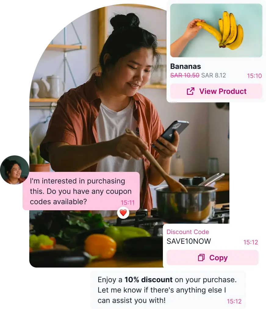 WhatsApp Business Platform API Hero Section Image